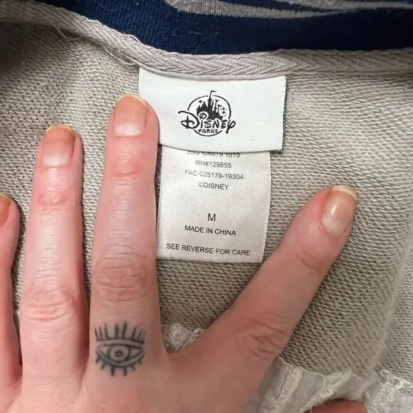 Walt Disney World Mickey Mouse 1971
Gray Button Down Bomber Jacket medium - Picture 6 of 11